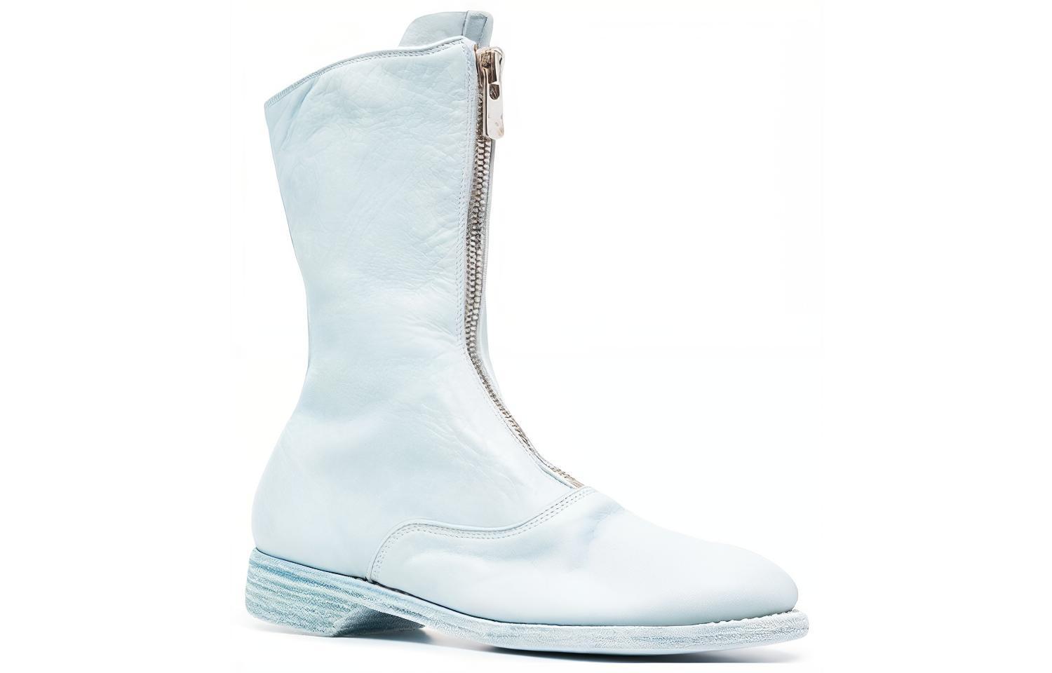 Полусапоги женские GUIDI 310WSOFTHORSEFULLGRAIN голубые, 37 EU