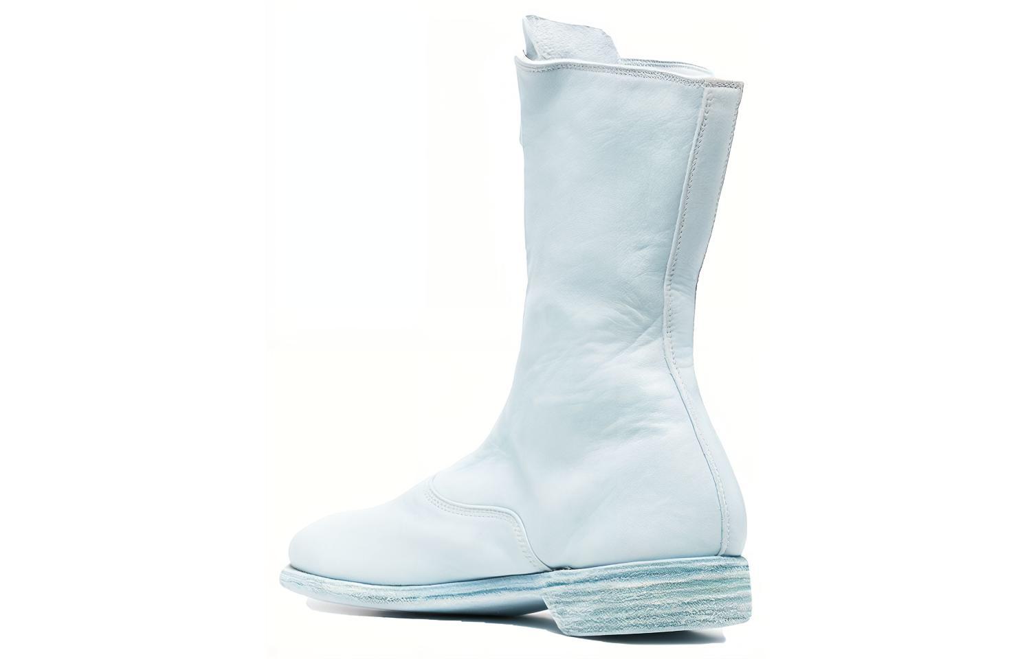 Полусапоги женские GUIDI 310WSOFTHORSEFULLGRAIN голубые, 37 EU