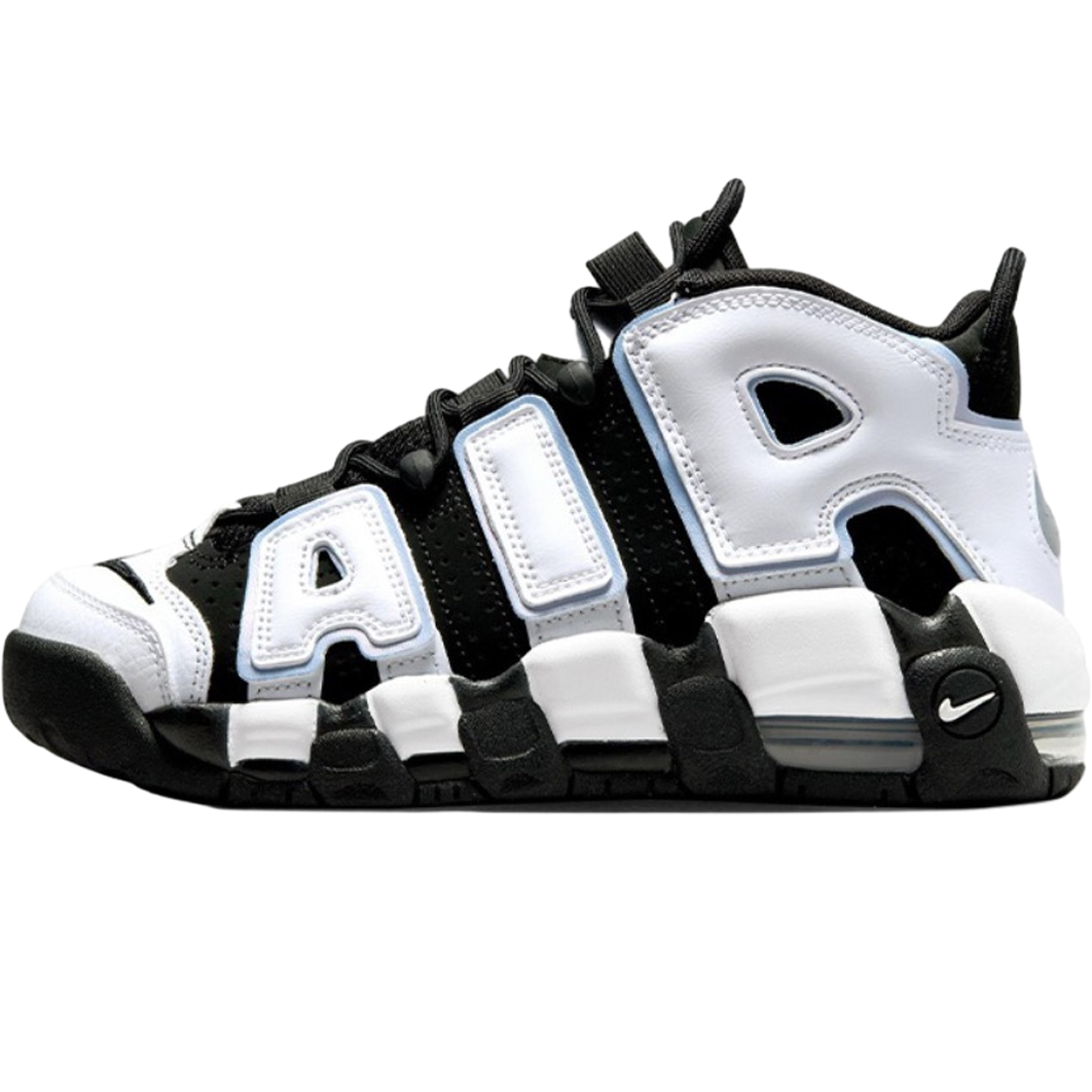 Кроссовки унисекс Nike Air More Uptempo Mid черные, 42 EU
