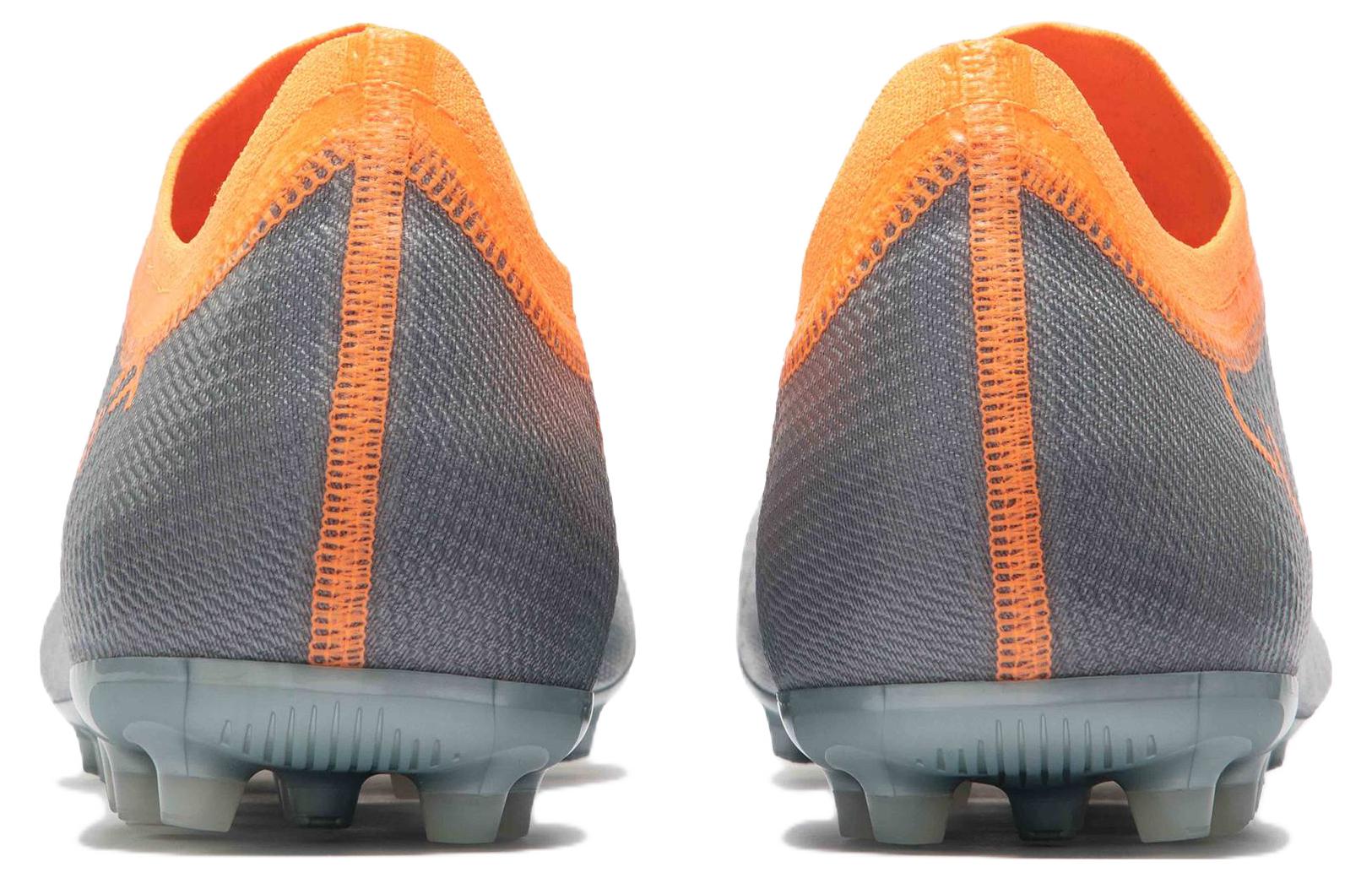 Футбольные бутсы мужские PUMA Ultra 24 Mg серые и оранжевые, 41 EU