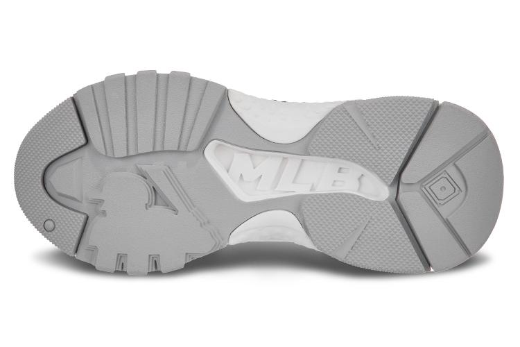 Кроссовки унисекс MLB Big Ball Chunky Los Angeles белые и синие