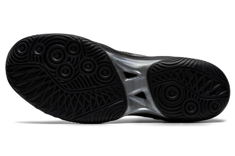 Кроссовки унисекс ASICS Gel Hoop V12 черные, 37 EU