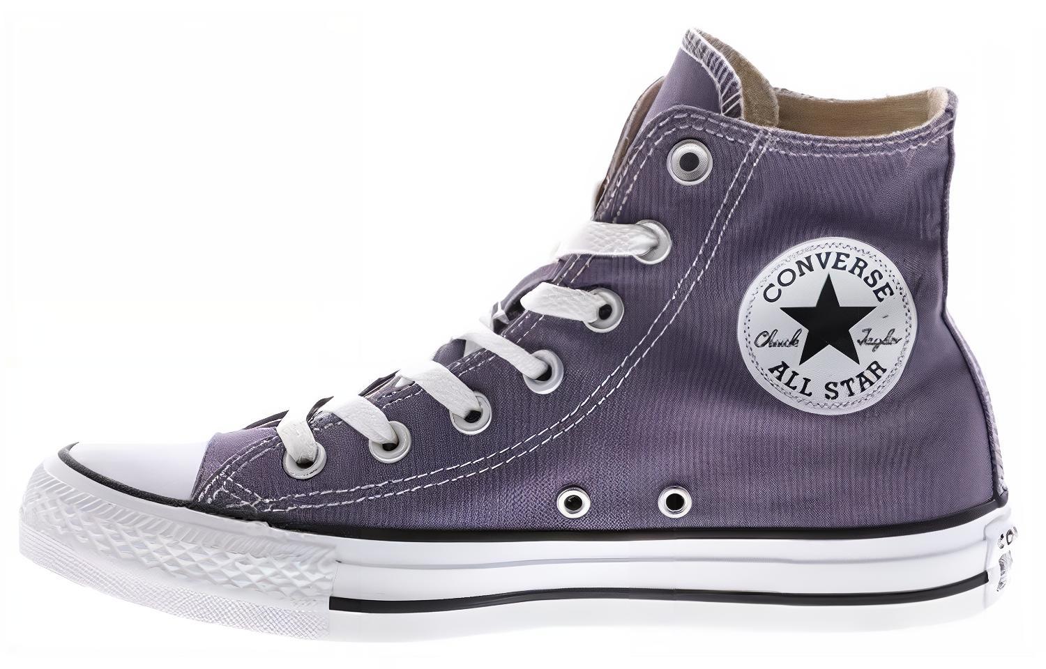 Кеды женские Converse Chuck Taylor All Star Seasonal High Top, фиолетовые, 41.5 EU