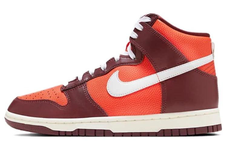 Кеды женские Nike Dunk High Be True To Her School красные