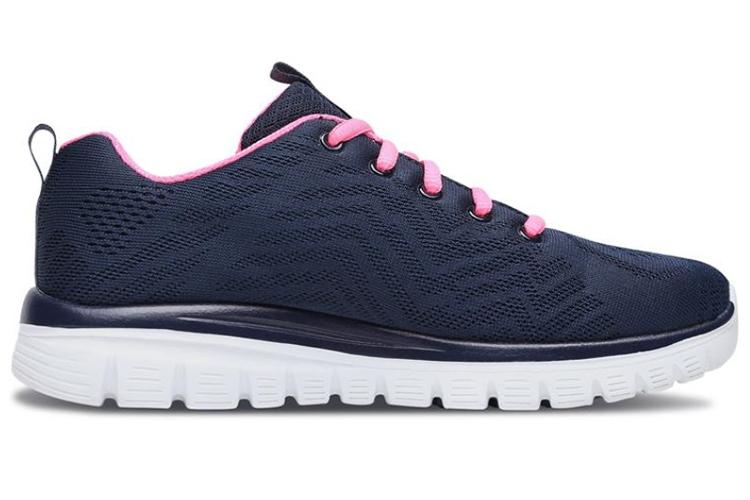Кроссовки женские Skechers Graceful Get Connected синий/белый/розовый, 35.5 EU