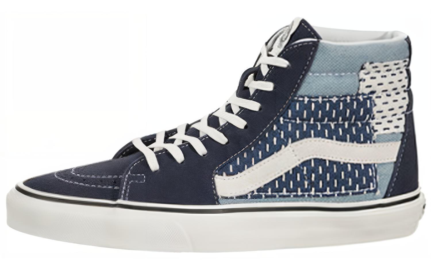 Кеды унисекс Vans SK8-Hi Patchwork, 41 EU