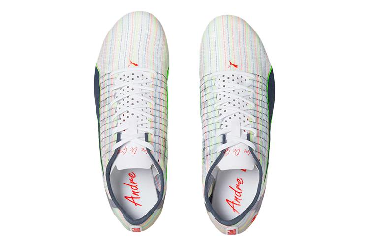 Велотуфли мужские PUMA Evo Speed Future 2 Sp De Grasse белые, 40.5 EU