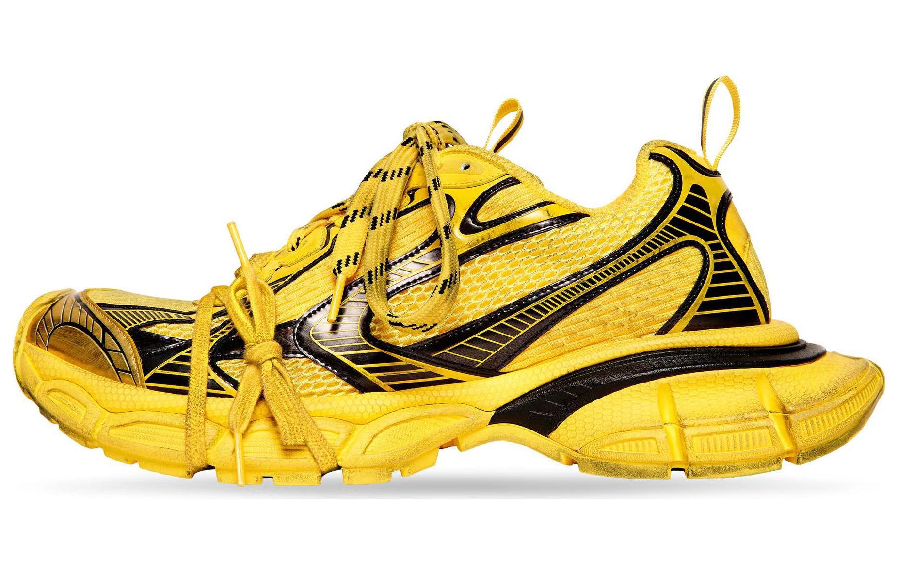 Кроссовки мужские Balenciaga 3XL желтые, 41 EU