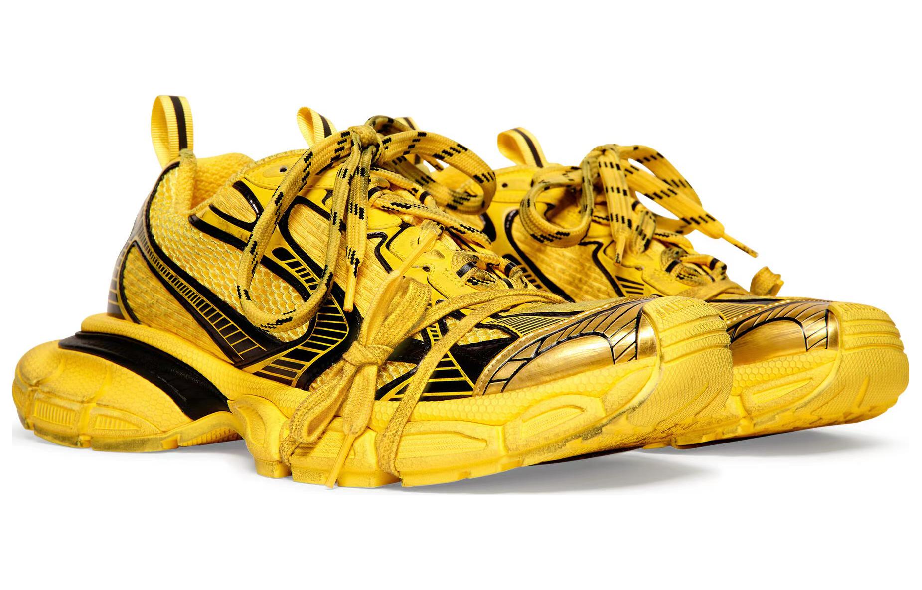 Кроссовки мужские Balenciaga 3XL желтые, 41 EU