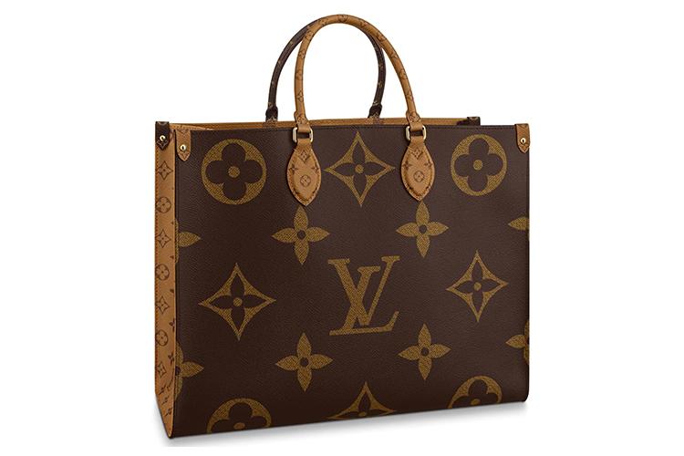 Сумка женская LOUIS VUITTON OnTheGo GM коричневая-темная