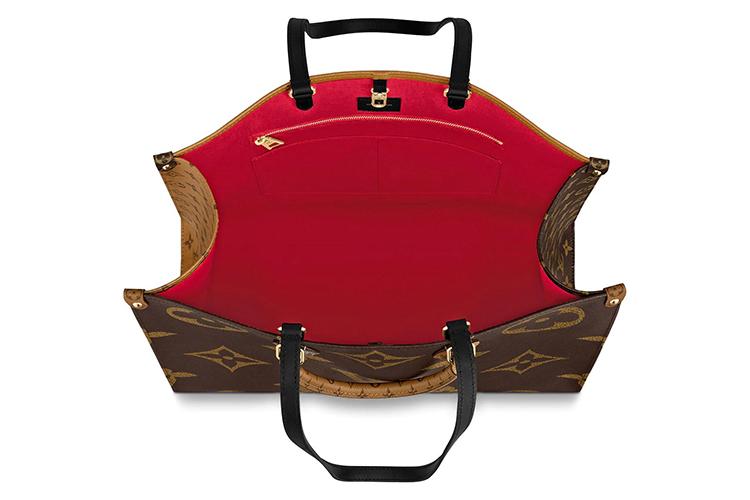 Сумка женская LOUIS VUITTON OnTheGo GM коричневая-темная