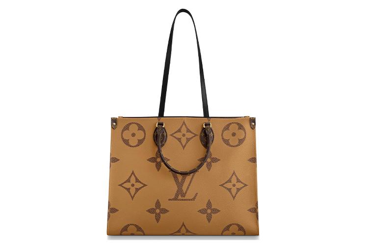 Сумка женская LOUIS VUITTON OnTheGo GM коричневая-темная