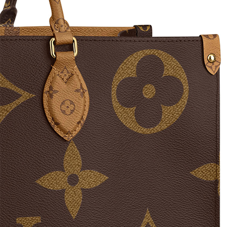 Сумка женская LOUIS VUITTON OnTheGo GM коричневая-темная