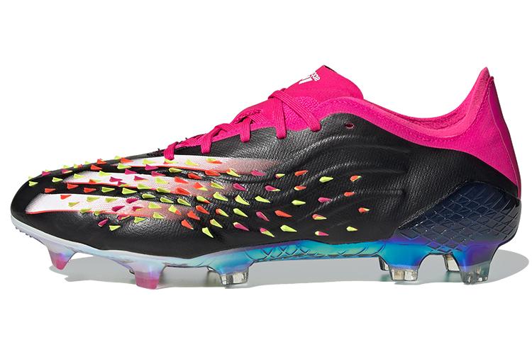 Футбольные бутсы мужские Adidas Predcopx Fg Demonskin Core Black Pink, 42 EU