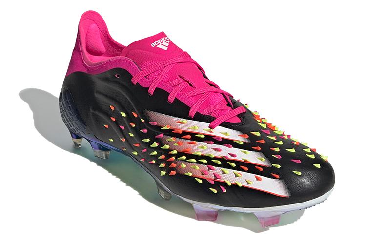 Футбольные бутсы мужские Adidas Predcopx Fg Demonskin Core Black Pink, 42 EU