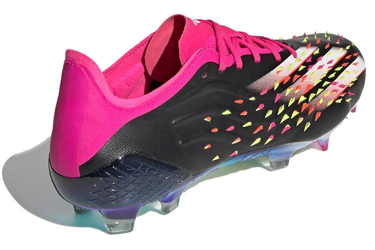 Футбольные бутсы мужские Adidas Predcopx Fg Demonskin Core Black Pink, 42 EU