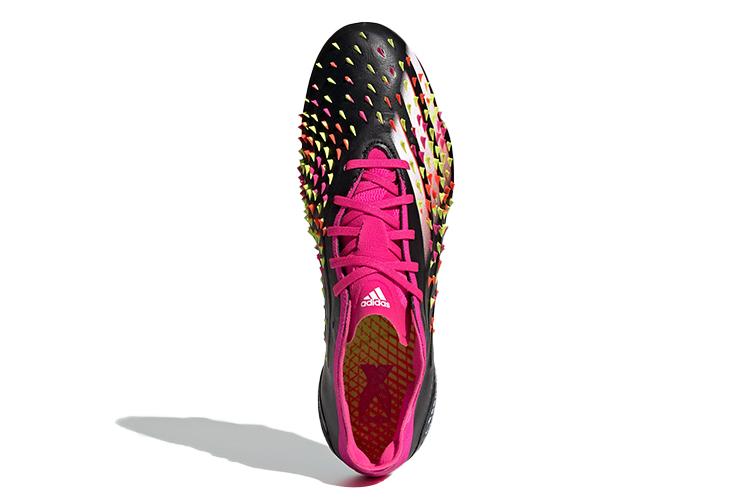 Футбольные бутсы мужские Adidas Predcopx Fg Demonskin Core Black Pink, 42 EU