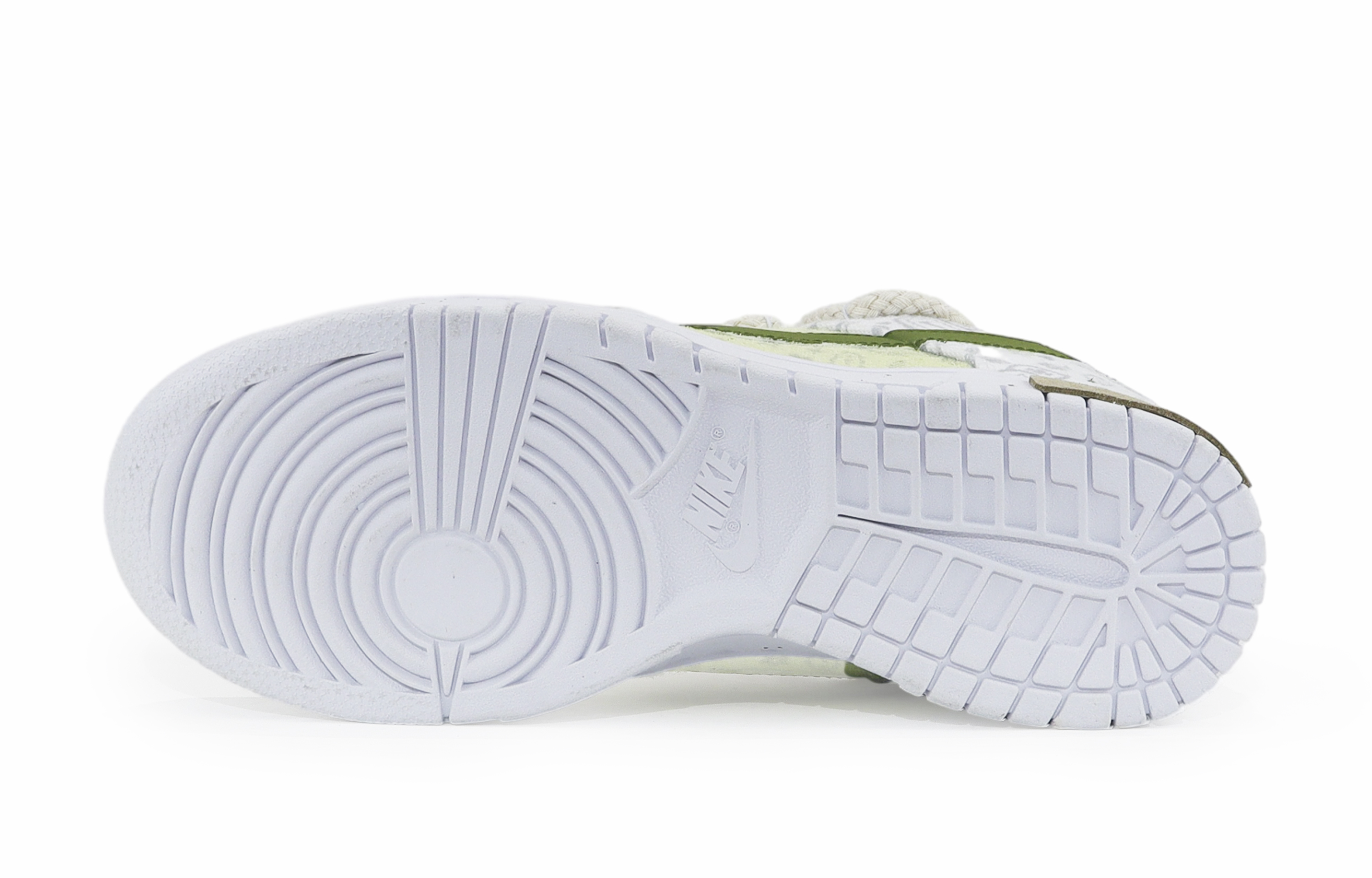 Кеды женские Nike Dunk Smart Fruit Cheese Matcha Low-Top белые, 38.5 EU