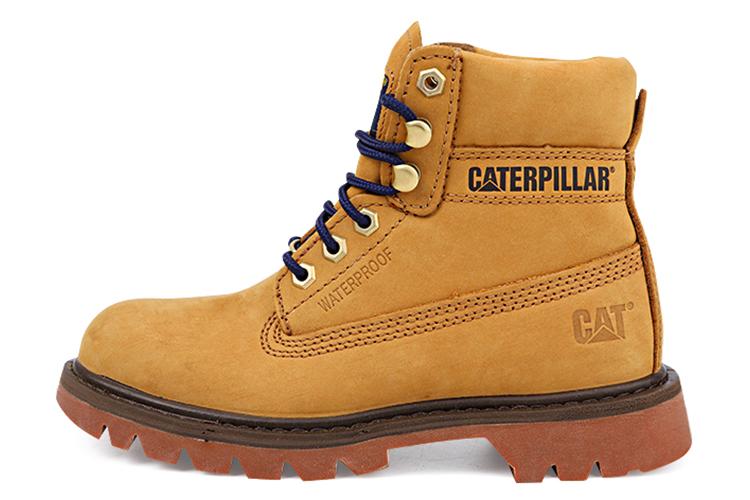 Короткие ботинки женские CAT Watershed WP коричневые