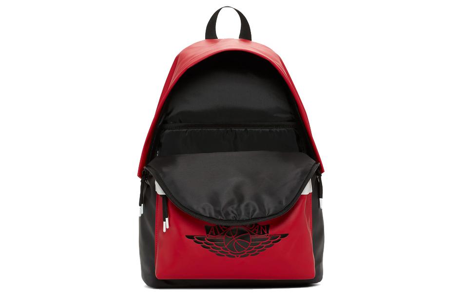 Рюкзак унисекс Jordan 9A0390-KR5 черно-красный, Large EU