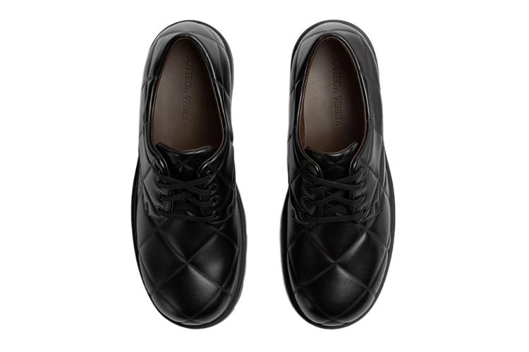 Полуботинки мужские Bottega Veneta Strut черные, 43.5 EU