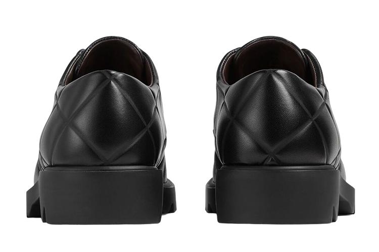 Полуботинки мужские Bottega Veneta Strut черные, 43.5 EU