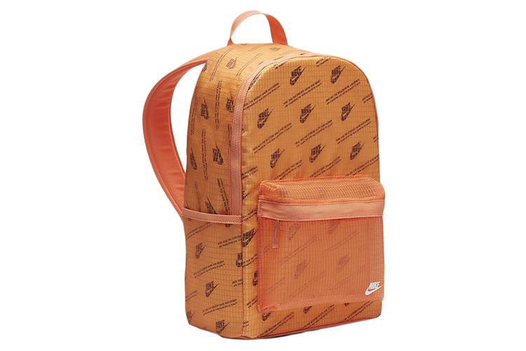 Рюкзак унисекс Nike Heritage Polyamide оранжевый