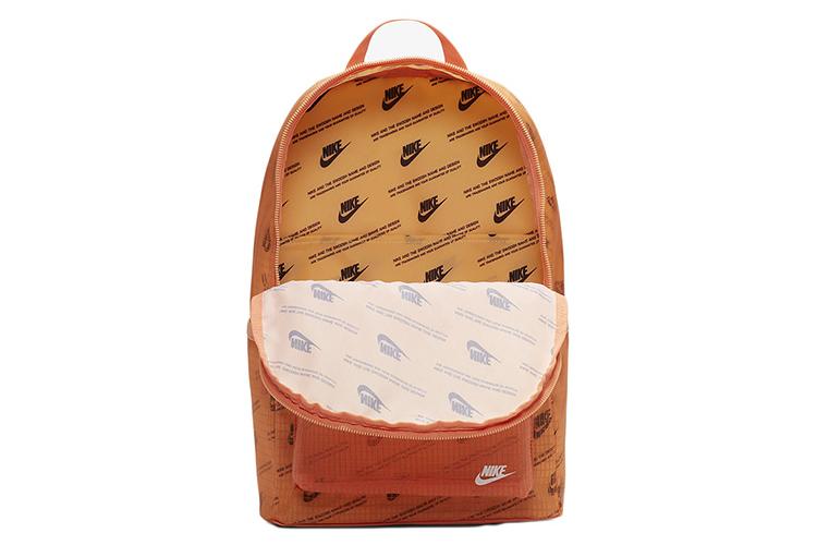 Рюкзак унисекс Nike Heritage Polyamide оранжевый