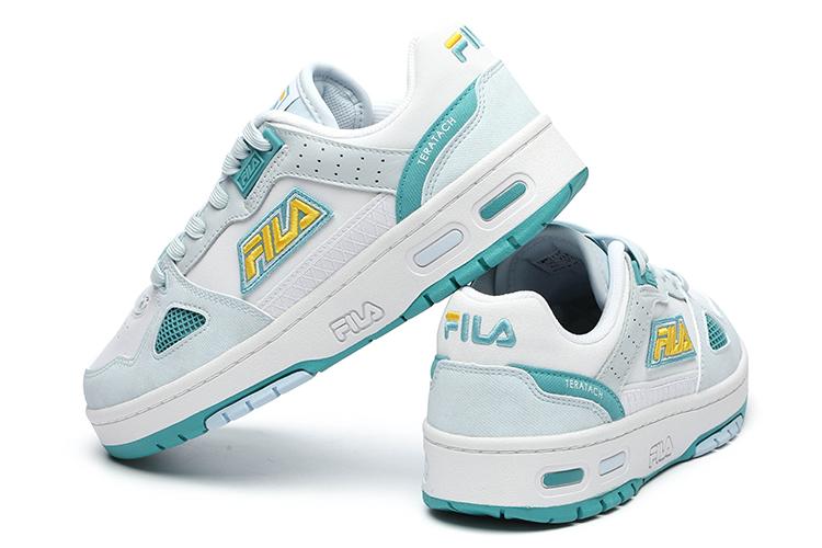 Кроссовки женские FILA FUSION White Light Blue, 38.5 EU