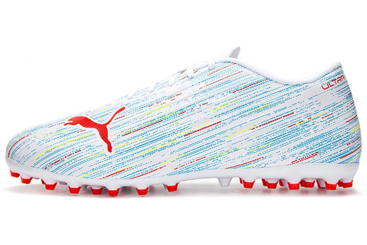 Бутсы мужские PUMA Ultra 4.2 MG бело-красные, 39 EU