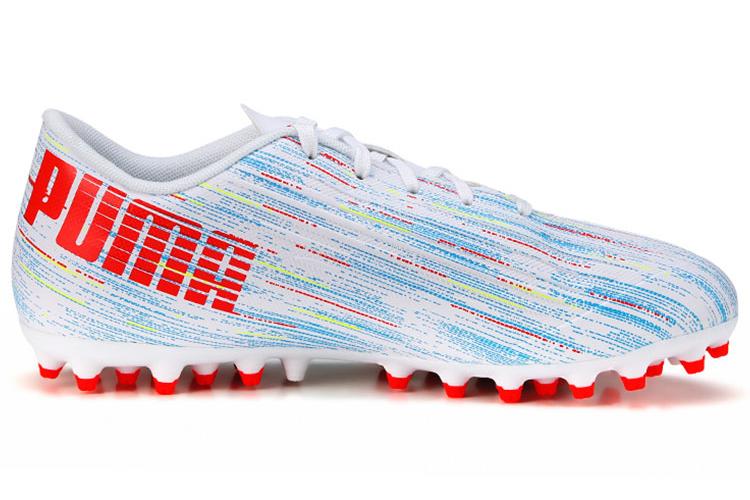 Бутсы мужские PUMA Ultra 4.2 MG бело-красные, 39 EU