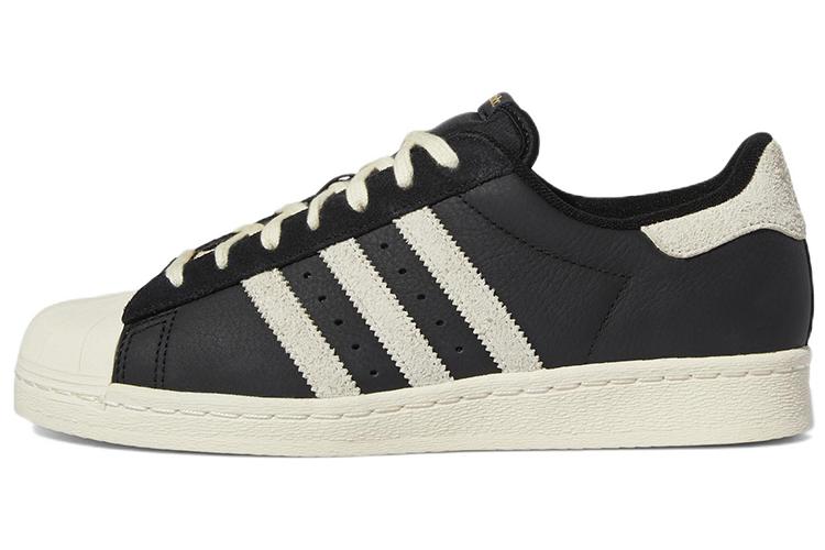 Кеды унисекс Adidas Superstar 82 черные, кремовые, белые