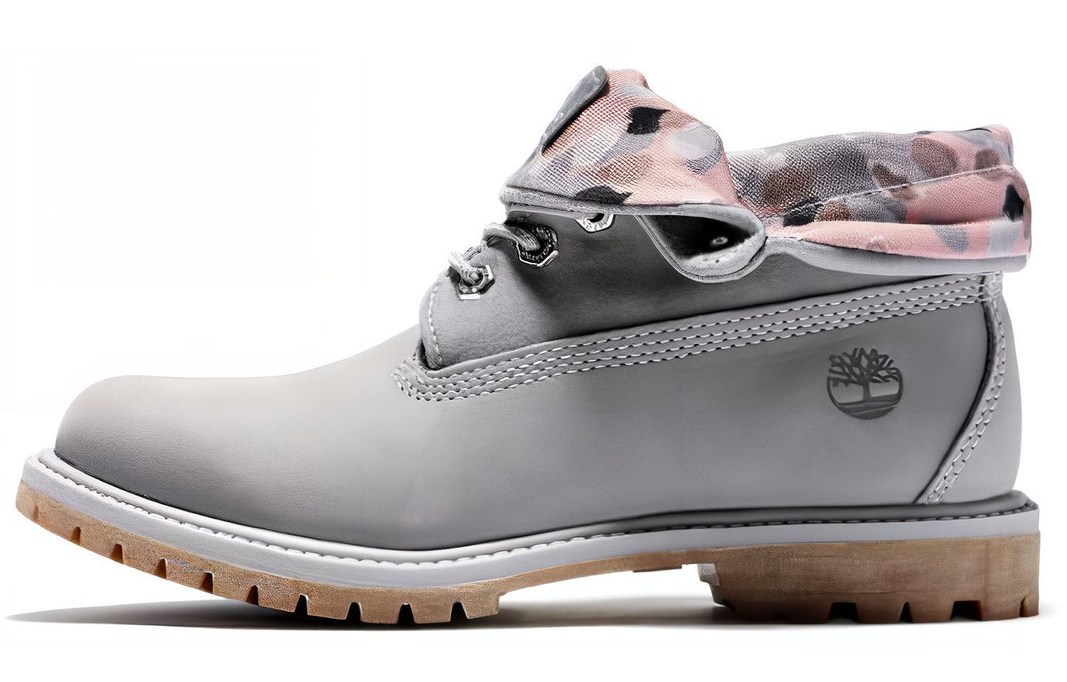 Ботинки женские Timberland Roll Top серые, 37 EU