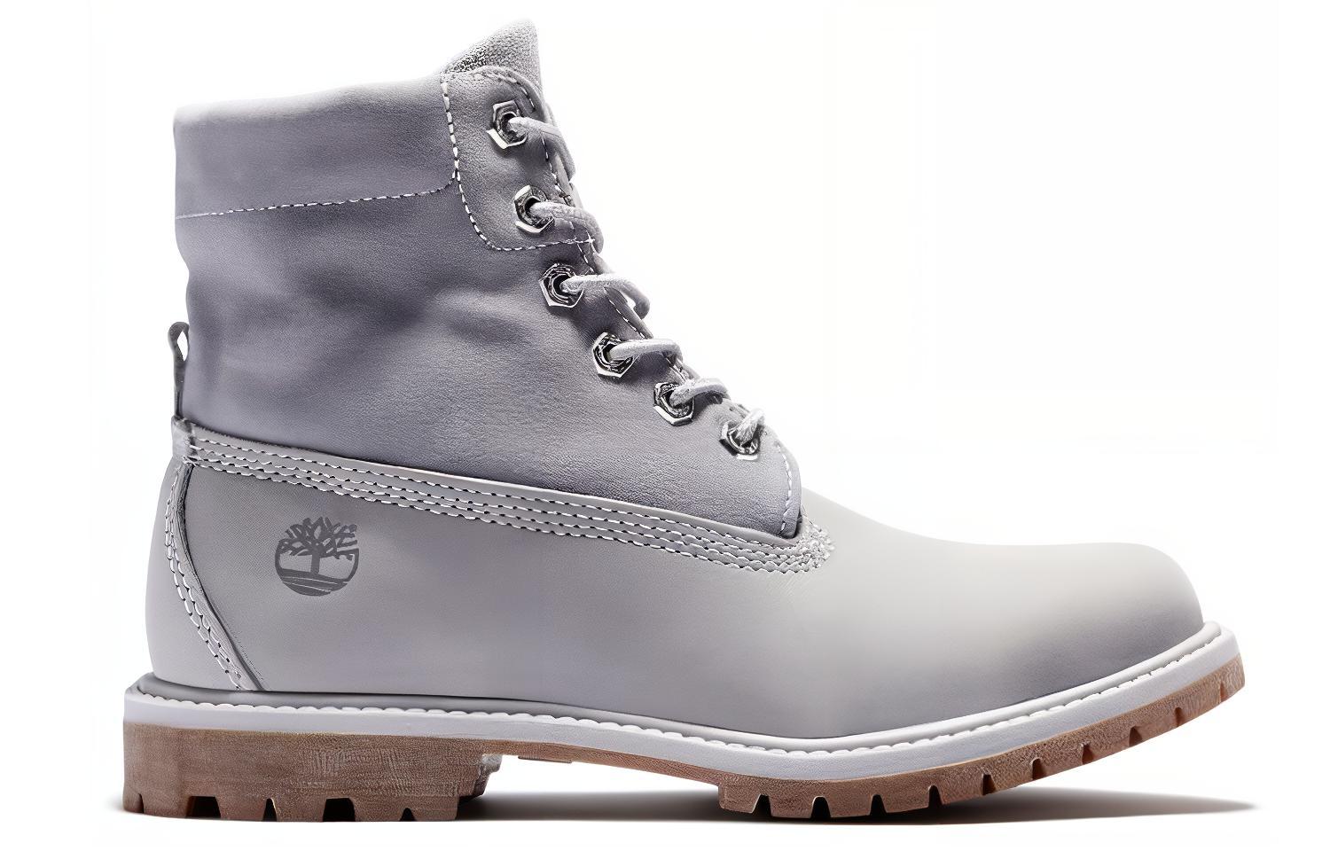Ботинки женские Timberland Roll Top серые, 37 EU