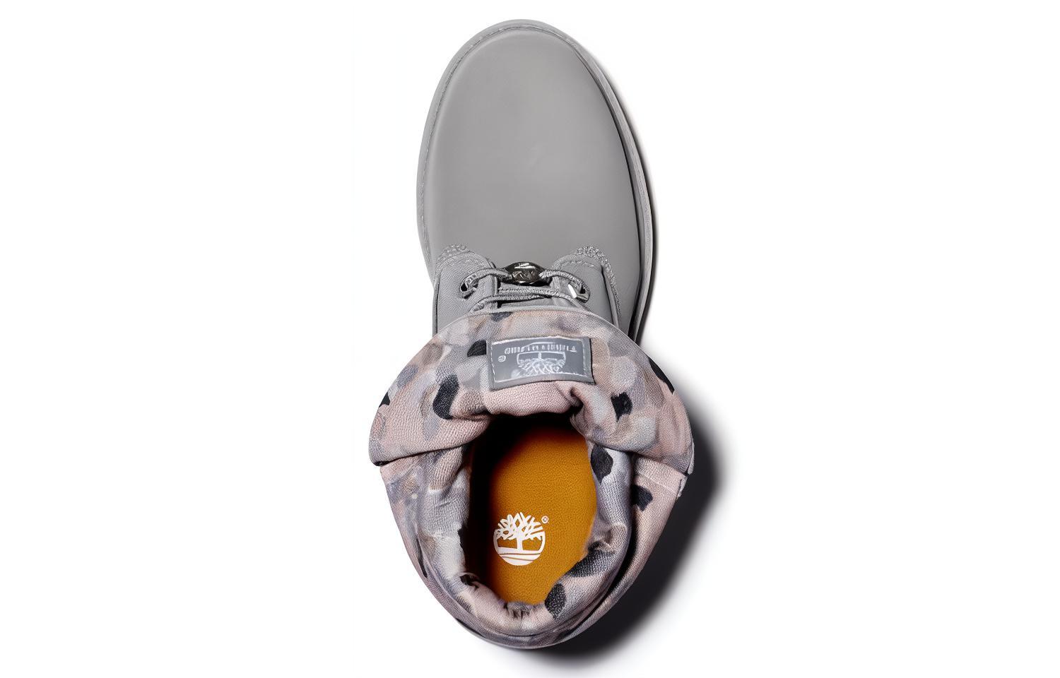 Ботинки женские Timberland Roll Top серые, 37 EU