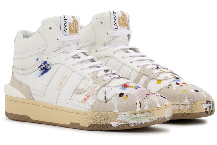Кроссовки мужские Lanvin High Top Gallery Dept, clay, 42 EU
