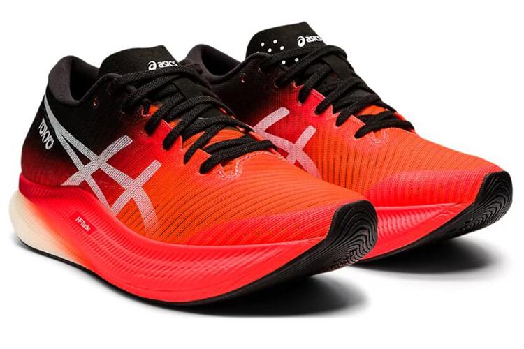 Кроссовки женские ASICS Metaspeed Sky Tokyo оранжево-черные, 37 EU