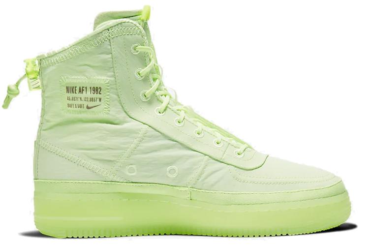 Кеды женские Nike Air Force 1 High Shell, volt, 36 EU