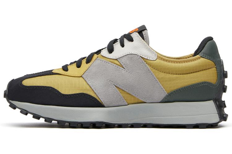 Беговые кроссовки мужские New Balance 327, золотые, 40.5 EU