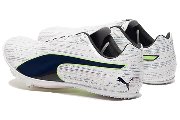 Кроссовки унисекс PUMA Evospeed Spring 12 Sp белые, зеленые, черные, 41 EU