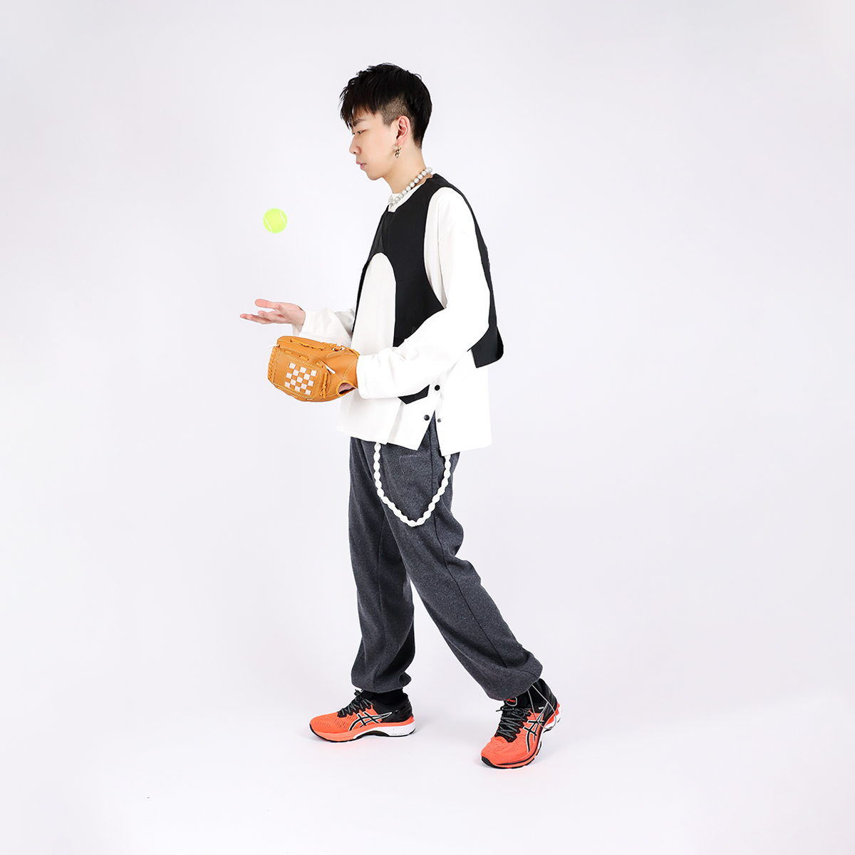 Кроссовки мужские ASICS Gel-Kayano 27 Tokyo оранжевые-черные, 45 EU