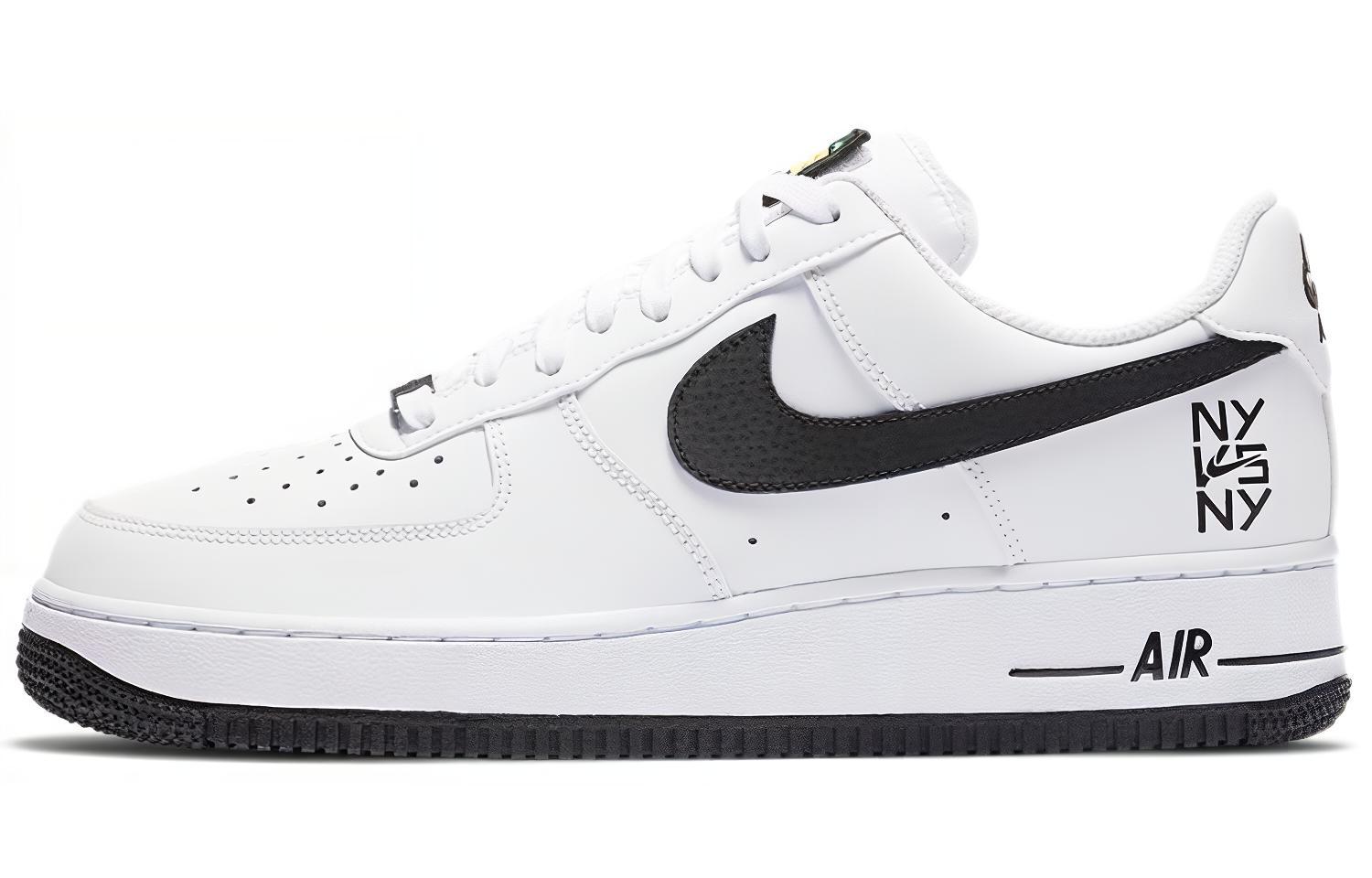 Кроссовки унисекс Nike Air Force 1 Low NY Vs NY белые, черные, 43 EU