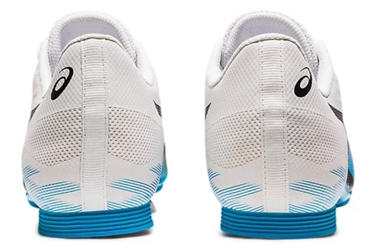 Шиповки ASICS Hyper Sprint 7 белые/синие, 40.5 EU