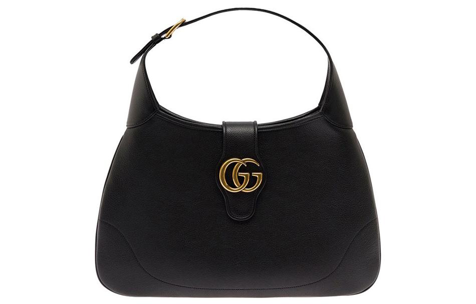 Сумка женская GUCCI Aphrodite черная среднего размера