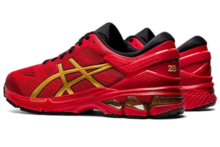 Кроссовки мужские ASICS Gel Kayano 26 красные, 43.5 EU