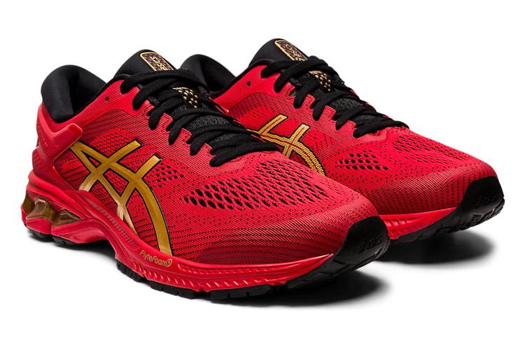 Кроссовки мужские ASICS Gel Kayano 26 красные, 43.5 EU