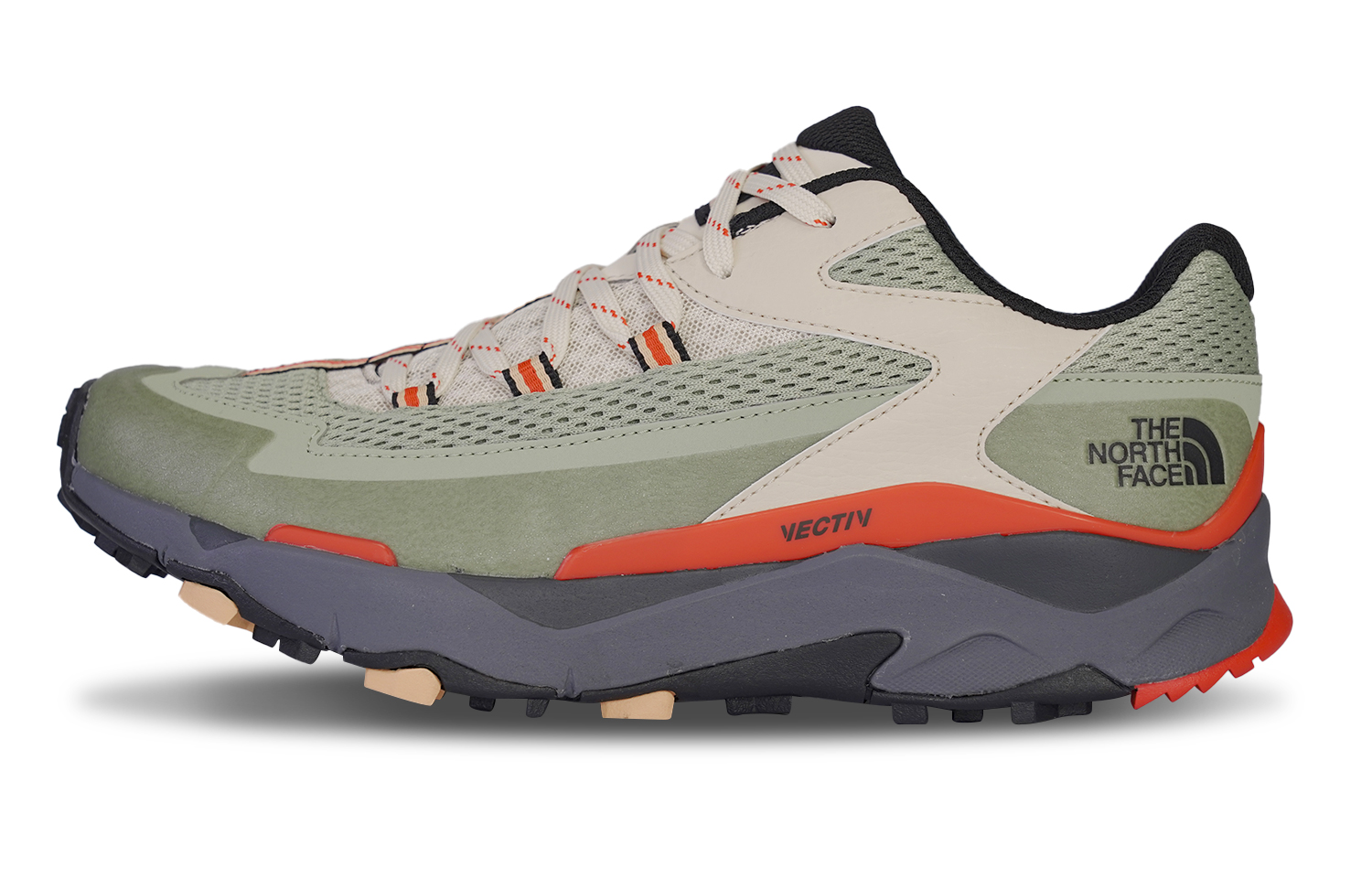 Кроссовки мужские THE NORTH FACE Vectiv Taraval tea green horizon red, 44.5 EU