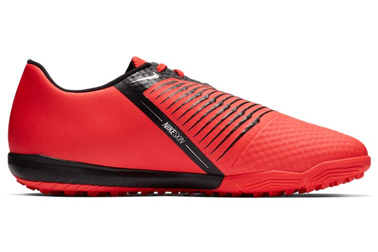 Бутсы унисекс Nike PhantomVNM Academy TF ярко-красные, 38 EU