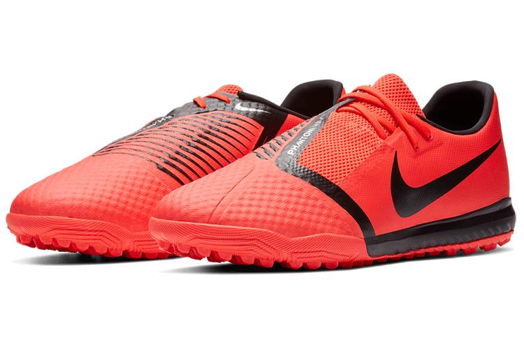 Бутсы унисекс Nike PhantomVNM Academy TF ярко-красные, 38 EU