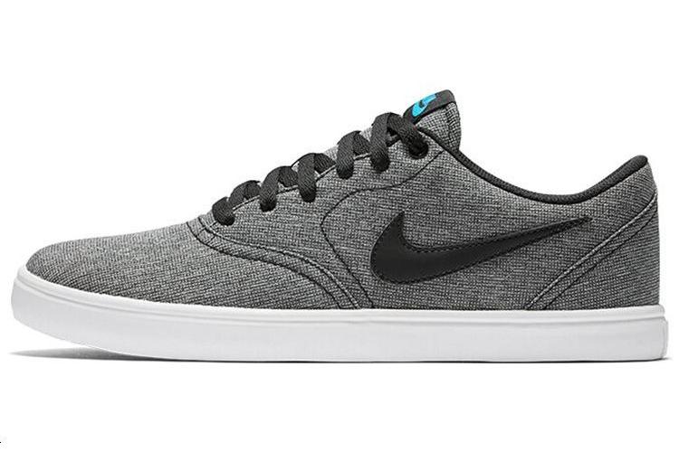 Кроссовки унисекс Nike Check Solarsoft Canvas SB черные, 36.5 EU